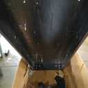 LITTLE TREE 63-Inch Home Bar Table, 2-Tier Storage Shelf Mini Bar Unit, Kitchen Pub Table, Small Indoor Bar Counter, Black