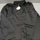 ANRABESS Women Long Sleeve Blouse Color Black Size XL