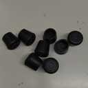 1-1/4 Round Rubber Chair Leg Tips Caps, Chair Leg Floor Protectors Furniture Legs Caps Non Slip Reduce Noise for Hardwood Floors (Black, 8 Pack)