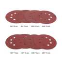 WORKPRO 80-Piece Sanding Disc Set，5-Inch 8-Hole Hook and Loop Sanding Discs, 60, 80, 100, 120, 180, 240, 320, 400 Grits Sandpaper for Random Orbital Sander(Not for Oscillating Tools or Mouse Sander)