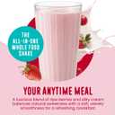 FlavCity All in One Protein Shake Powder, Berries and Cream - On the Go Meal Alternative + Collagen Peptides, Reishi & Cordyceps - Focus, Skin, Hair & Joint Support - 100% Grass Fed Whey, 20 Servings