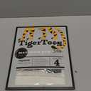 DOK TigerToes Premium Non-Slip Dog Socks for Hardwood Floors - Extra-Thick Grip That Works Even When Twisted - Prevents Licking, Slipping, and Great for Dog Paw Protection (Sassy Pink, X-Small)