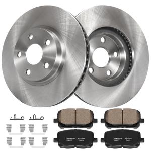 Front Brake Kit for Toyota Corolla 2009-2019, for Matrix 2009-2013, for Scion xD 2008-2014, for Pontiac Vibe 2009-2010# D1210 31505