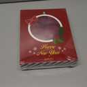 AIMUDI Maroon Bows 7''9'' Christmas Bows for Gift Wrapping Burgundy Faux Fur Present Bows Premade Bows for Christmas Trees Fireplaces Wreaths Crafts Home Outdoor Winter Decoration, 6 PCs