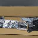 ECOTINY Rolling TV Stand for 13-50 Inch TVs Holds up to 55lbs, Tool-Free 180° Rotation Mobile TV Cart with Wheels, Heavy Duty 1.8mm Steel Portable TV Stand for Outdoor & Bedroom, Max VESA 200x200mm