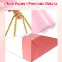 BOPLYBAY Age 17 Birthday Gift Bag with Card & Tissue Paper, 17th Birthday Party Gift Bag for Girls, Cute Ready-to-Use Gift Packaging
