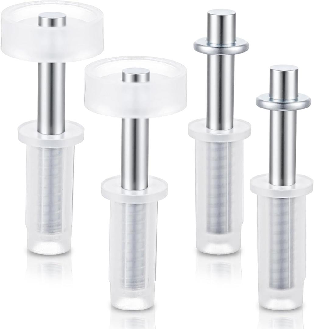 Shimeyao 4 PCS Bifold Door Top Guide Wheel Repair Bifold Plastic Closet Door Hardware Repair Tool Kit