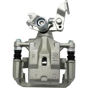 Disc Brake Caliper Assembly Rear Right Passenger Side Steel Cast Iron with Mounting Bracket Hardware 1-Piston Quantity for Fusion 2006-2012 for MKZ 2007-2012 for Zephyr 2006 6 2006-2013