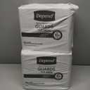 Depend Guards Incontinence Pads for Men, Maximum Absorbency, 104 Count (2 Packs of 52), Packaging May Vary (One Size)
