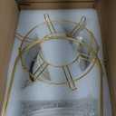 20-Pieces Porcelain Tea Sets For Women, Tea Set For Adult with Golden Metal Rack,Tea Gift Sets for Home&Party(014)