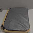 Mayjoy Bamboo Lap Desk with Storage, Cover Removable Lap Desk for Lap, Computer Laptop Stand on Lap, Work on Bed or Couch, Write or Draw on Your Lap (Grey) 