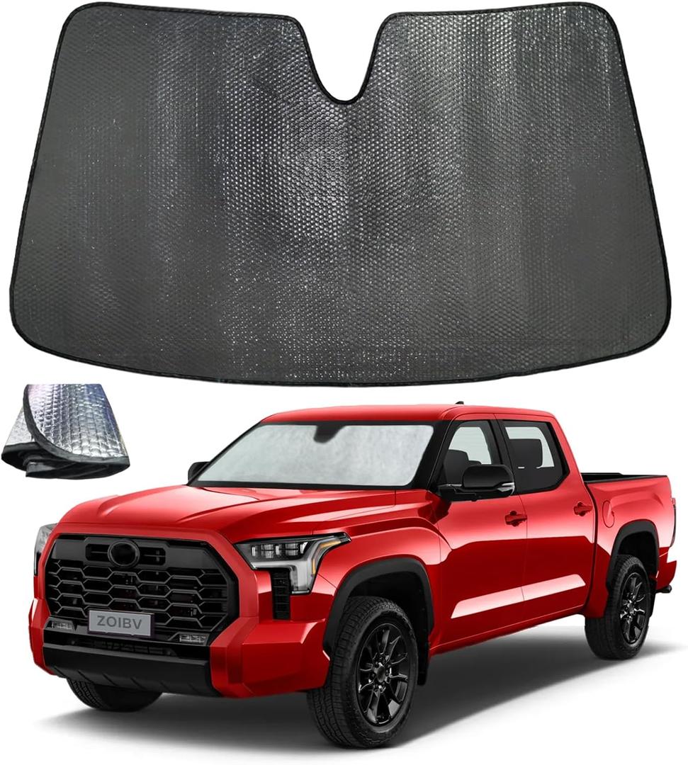Car Windshield Sun Shade for Toyota Tundra Truck 2022-2025