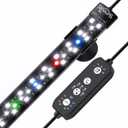 Submersible Aquarium Light for 28 to 54 Inch Fish Tank, 24/7 Cycle Fish Tank Light with Timer, Aquarium Plant Light with Full Spectrum+7 Single Colors, Auto On/Off, Adjustable Brightness