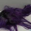 NAYOO Long Ombre Purple Wavy Wig for Women 26 Inch Middle Part Curly Wavy Wig Natural Looking Synthetic Heat Resistant Fiber for Daily Party (Ombre Purple)