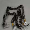 24 Inch Brown Human Braiding Hair for Boho Braids Deep Wave Bulk 3 Bundles #4 Deep Wave Bulk Human Hair for Braiding 150g