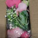 Mkono Peonies Artificial Flowers, Small Silk Flowers for Home Decor Indoor Fake Bouquet Faux Floral Arrangements Dining Table Centerpieces for Kitchen Party Decor (2, Mixed Pink)