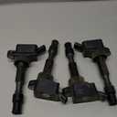RANSOTO 4 Pcs Ignition Coil Pack Compatible with 2016-2021 Hyundai Elantra Kona Sonata Veloster Kia Forte Optima Soul 2.0L,Replace # 27300-2E601 UF816