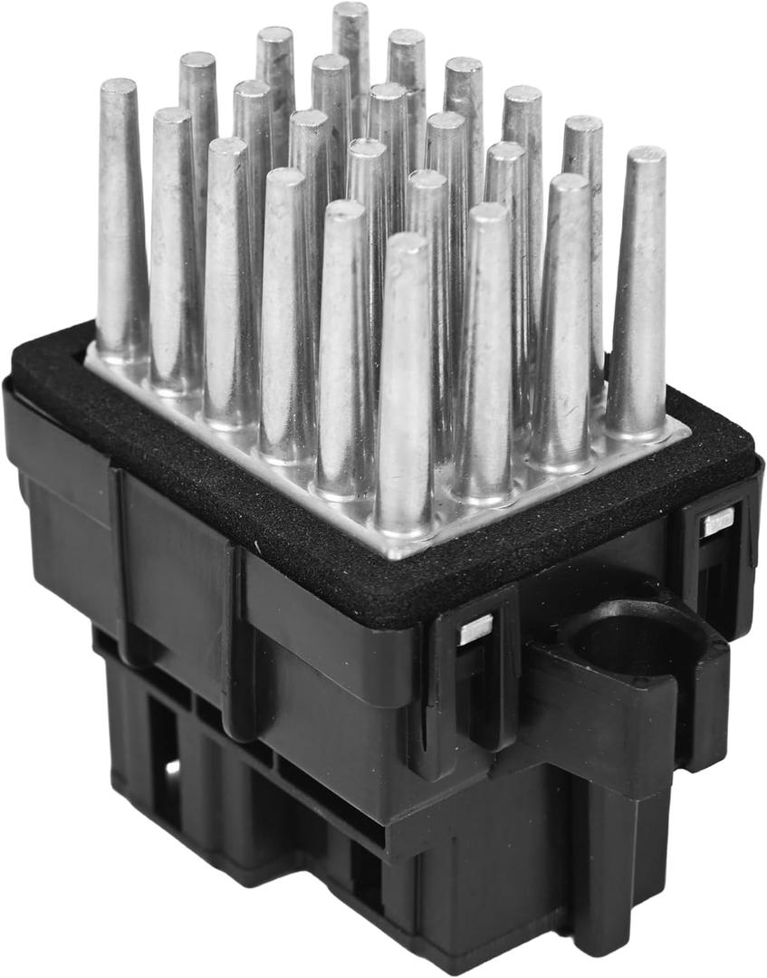 Blower Motor Resistor Compatible with Select 2007-2013 Chevy Silverado Suburban Tahoe Camaro Equinox/GMC Sierra Yukon/Buick/Cadillac/Dodge/Chrysler/Opel Replace#15141283 13598134