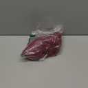 GEMBERA Women's Deep V Neck Long Sleeve Bodysuit Ribbed Knit Bodycon Basic Bodysuit Tops (Large, Burgundy)