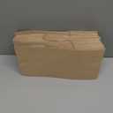 MUCHII 8 LB Paper Lunch Bags,100 Count Brown Paper Bags for Lunches, Snacks, Take Out and Small Items
