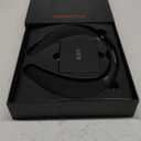 Monster Boomerang Neckband Bluetooth Speaker - Wireless Wearable Speaker with 12H Playtime, IPX7 Waterproof, True 3D Stereo Sound for Home, Sport, Outdoor - Black