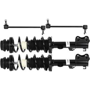 Struts Shock suspension kit for 2012-2019 for Nissan Versa 2014-2019 for Nissan Versa Note Front Complete Strut Assembly,Stabilizer Bar Link 4 Pcs, 1333584L 1333584R K750098