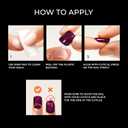 Kiss Impress No Glue Mani Press On Nails, Color FX, 'Meta', Blue, Short Size, Squoval Shape, Includes 30 Nails, Prep Pad, Instructions Sheet, 1 Manicure Stick, 1 Mini File