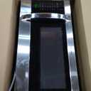 Farberware 1.7 Cu. Ft. Over-the-Range Microwave Oven  1000 Watts Power, Auto Cook Settings, Defrost, Easy Clean and Child Safety Lock - Stainless