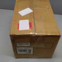 Universal 2.25" Inlet 2.25" Outlet Single Chamber Muffler - 13" Total Length (7x9x4 in Body), Aluminum Coated Exhaust with Internal Baffle to Produce Aggressive Deep Sound, Black (2 Pack)