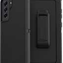 Defender Case for Samsung Galaxy S21 FE 5G - Black with Holster Belt Clip