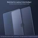 MOSISO Matte Finish Case Compatible with MacBook Neo 13 inch 2026 Release Model A3404, 4 in 1 Kit Ultra-Thin Exact-Fit Scratches & Fingerprints Resistant Protective Hard Shell Case Cover, Indigo Clear