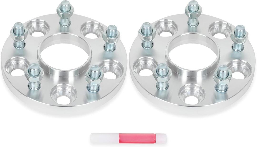 ECCPP 2PCS 5x4.5 to 5x4.5 Wheel Spacers Hub Centric 15mm 5 Lug 5x114.3 for 1998-2021 for Honda for Accord | 2006-2021 for Honda for Civic | 2016-2021 for Honda for HR-V |1997-2021 for Honda for CR-V
