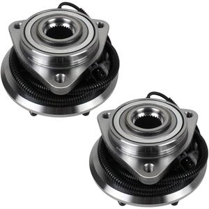 Autoround Pair 513270 Front Wheel Hub and Bearing Assembly Compatible with Jeep Liberty 2008-2012, Dodge Nitro 2007-2011, 5 Lug w/ABS