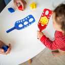 Sports Scoop Balls Set for Kids Outdoor Toss and Catch Game with 4 Scoops and 2 Balls Portable Active Play Toy for Backyard Beach Picnic and Family Gatherings