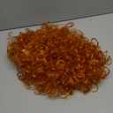 ColorGround Short Fluffy Curly Orange Red Cosplay Wig Women Costume for Halloween