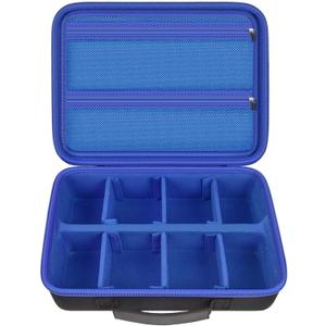 ALLPRIMO Trading Card Case Storage Box for 2700+ Cards. Deck Boxes Travel Organizer Holder Compatible with TCG/for Topps Baseball Sports/for C.A.H/for UNO/for MTG/for Yu-Gi-Oh Games -Blue