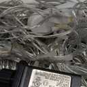 4ft x 18ft Smart Christmas Net Lights Outdoor Mesh Lights, 300 LEDs Bluetooth App Programmable, 105+ Scene Modes, Music Sync, IP44 Waterproof, Timer, RGB Bush Light for Tree Fence Holiday Decorations