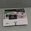 TSITSC 7 Inch Digital Day of The Week Clock Extra Large Non-Abbreviated Dementia Day and Date Time Clocks for Seniors Elderly Impaired Vision Memory Loss 12 Alarm Reminders + Auto-Dimming