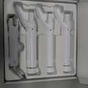 T3 Switch Kit Professional Ionic Interchangeable Curling Iron with 3 Ceramic Clip & Wand Long Barrels for Curling and Waving, 9 Adjustable Heat Settings & Ion Generator, White/Rose Gold