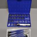 Upgrade Version Magnetic Eye Glass Repairing Kit, Eyeglass Repair Tool Kit with Compact Screw Box Include Nose Pads, Precision Screwdriver Set, Screws, Tweezer for Eyeglass, Sunglass, Spectacles Watch