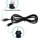 Adjustable Bed Base Input Power Cord Cable Prong Replacement