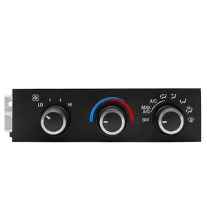 599-217 Front A/C Heater Climate Control Module Panel Switch Compatible with 1996-2020 Chevrolet Express 1500 2500 3500 4500 Astro, Chevy C4500 C5500 C6500,1996-2020 GMC Savana Safari, OE# 15073274