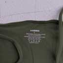 SUUKSESS Women Sexy Square Neck Thong Bodysuit Backless Cami Bodysuit Top (Small, Army Green)