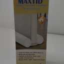 MAXTID Double Door Draft Stopper White 32Inch, Weather Stripping Door Seal, Door Sweep for Exterior & Interior Doors Door Bottom Seal Dust and Noise Insulation Large Door Draft Guard of Doors