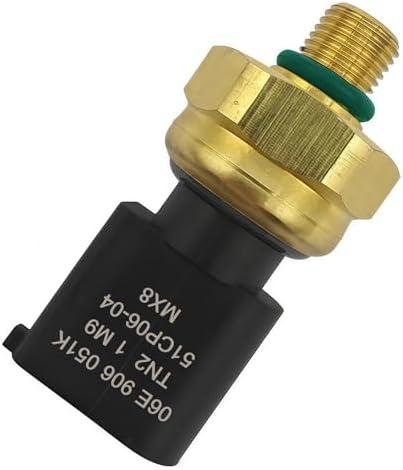 Fuel Pressure Sensor Switch Compatible with 2006-2012 Audi A3 A4 A5 A6 Q5 S5 TT 2006-2009 Volkswagen Eos GTI Jetta Passat etc - Fuel Tank Pressure Sensor Replace 51CP06-04 06E906051K