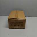 AISIPRIN Glass Spice Jars with 398 Labels, 24 pcs 4oz Spice Containers with Bamboo Lids, Square Spice Bottles With Shaker Lids,Spice Organization for Cabinet,Drawer,Rack,Seasoning Organizer