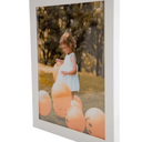 2pcs Modern 5x11 White Picture Frame with Glass - Photo Frame
