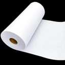 ANXINZENITH Heavy Weight Fusible Interfacing for Sewing-16.5" x 30.6 Yards,White Iron-On Non-Woven Fabric Stiffener,Suitable for Quilting,Crafts,Clothing,and Home Decor Sewing Materials80g/