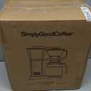 Simply Good Coffee THE BREWER - Thermal. Coffee Maker/Coffee Machine. 8 Cup Automatic Drip Pour Over Coffee Brewer. Easy To Use. Stainless Steel/Black