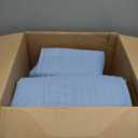 Comfort Spaces Daybed Cover- Luxe Double Sided -Quilting, All Season Cozy Bedding with Bedskirt, Matching Shams, 75'x39' Blue 5 Piece